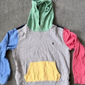 Polo Ralph Lauren Boys Colorblock Hoodie | Size M (10–12)